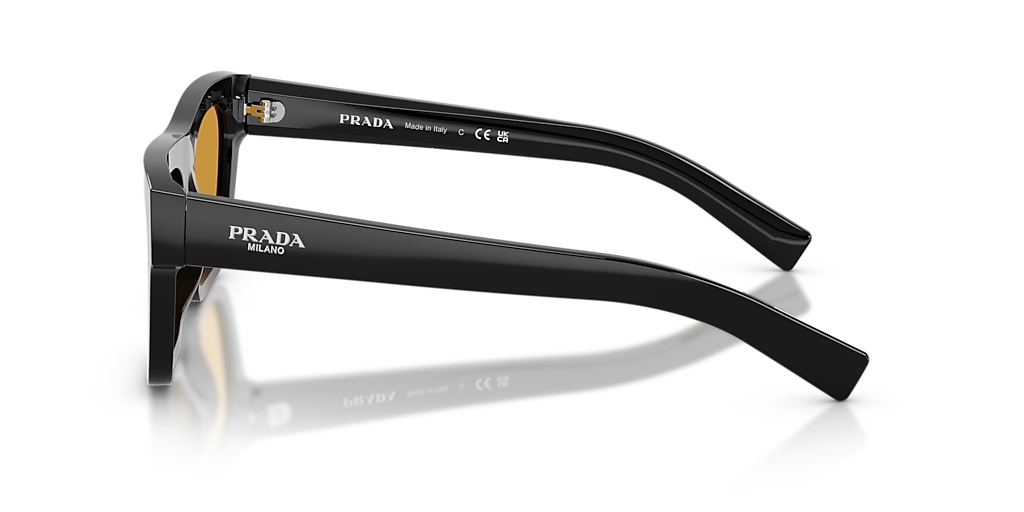 Prada PR C03S S (54 - 19) with Brown lenses and Black frame 