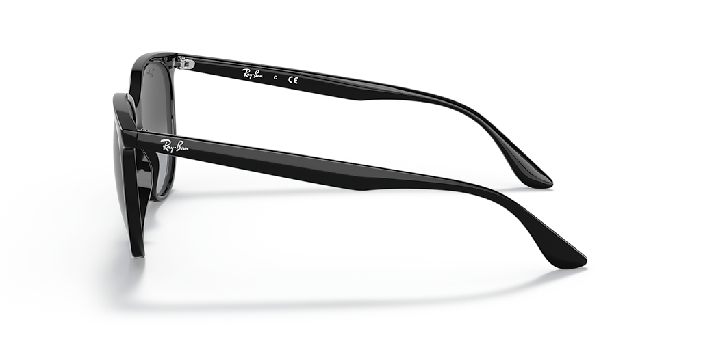 Ray-Ban RB4378 S (54 - 16) with Grey lenses and Black frame