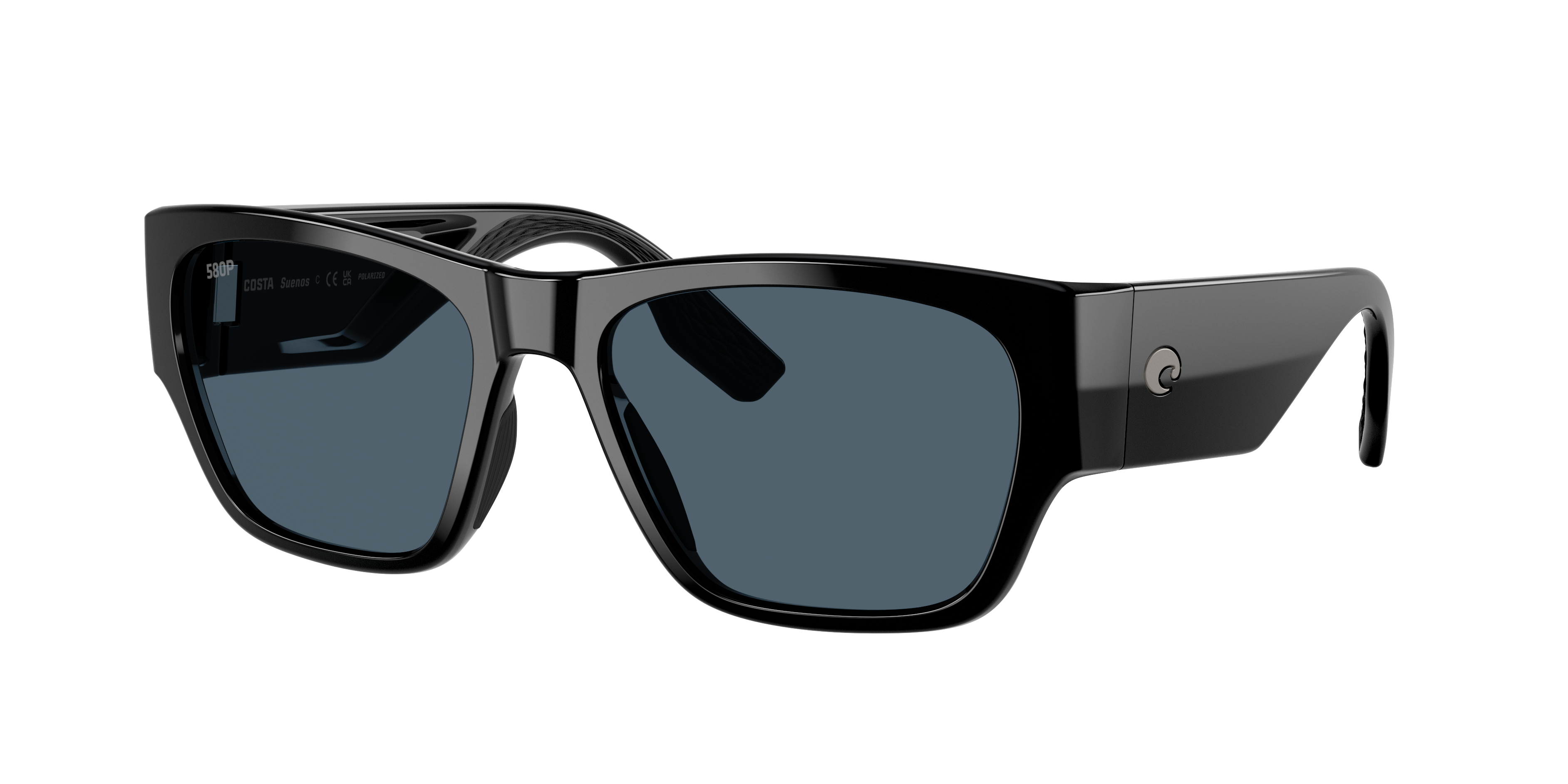 Costa Unisex Sunglass Suenos -  Frame color: Black, Lens color: Gray
