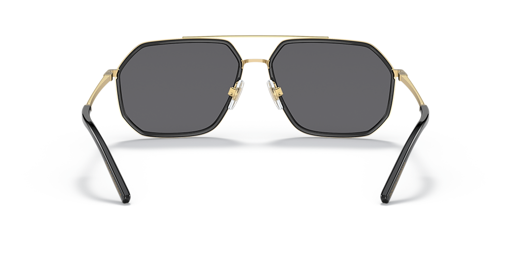 Dolce&Gabbana DG2285 XXL (60 - 15) com Lentes Cinza e Armação