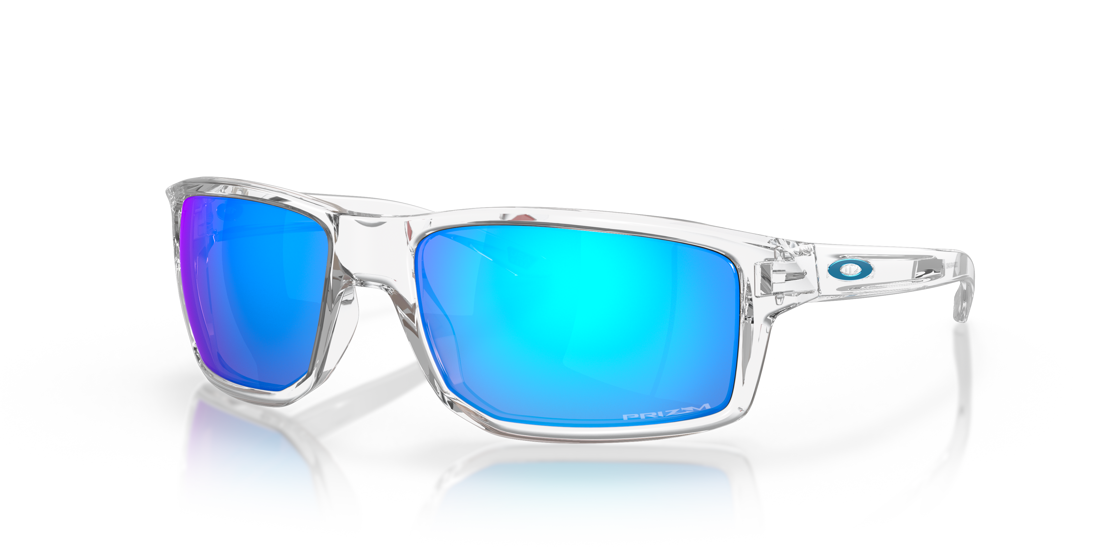 Oakley Gibston M (61 - 17) with Blue lenses and Transparent frame