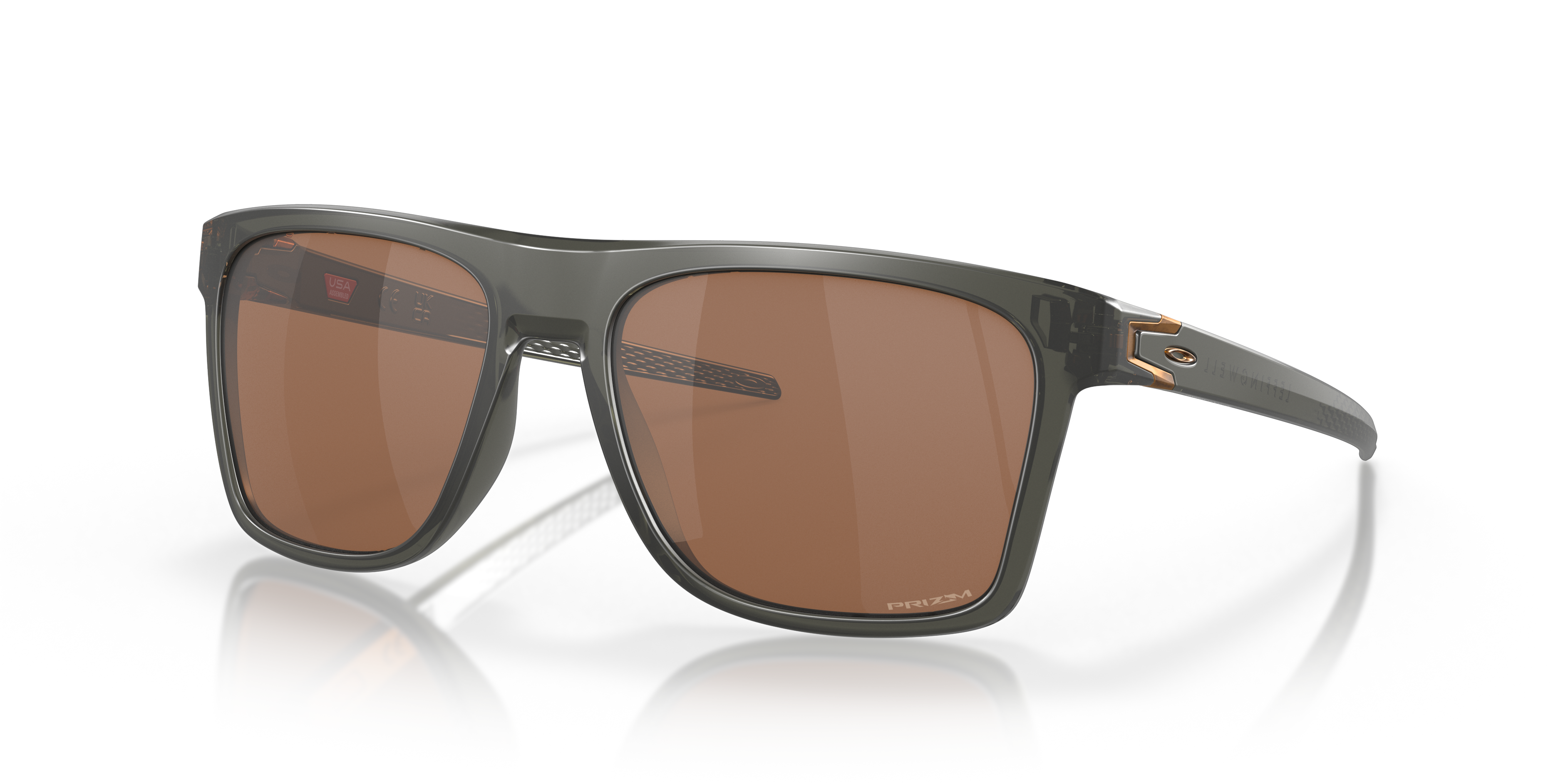 Oakley Leffingwell L (57 - 17) with Brown lenses and Grey frame