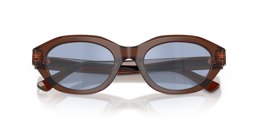 Polo Ralph Lauren PH4237U M (52 - 20) with Blue lenses and Brown