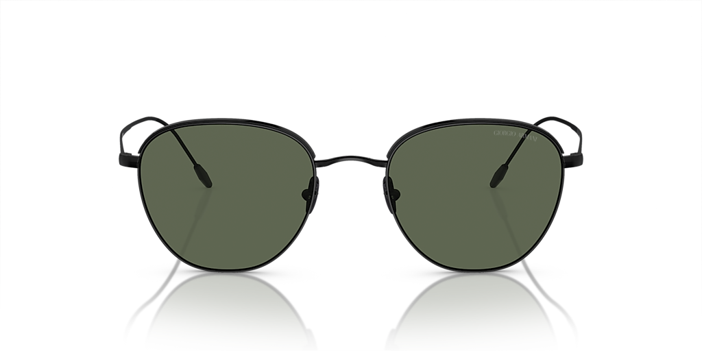 Giorgio Armani AR6048 M (51 - 21) with Green lenses and Black