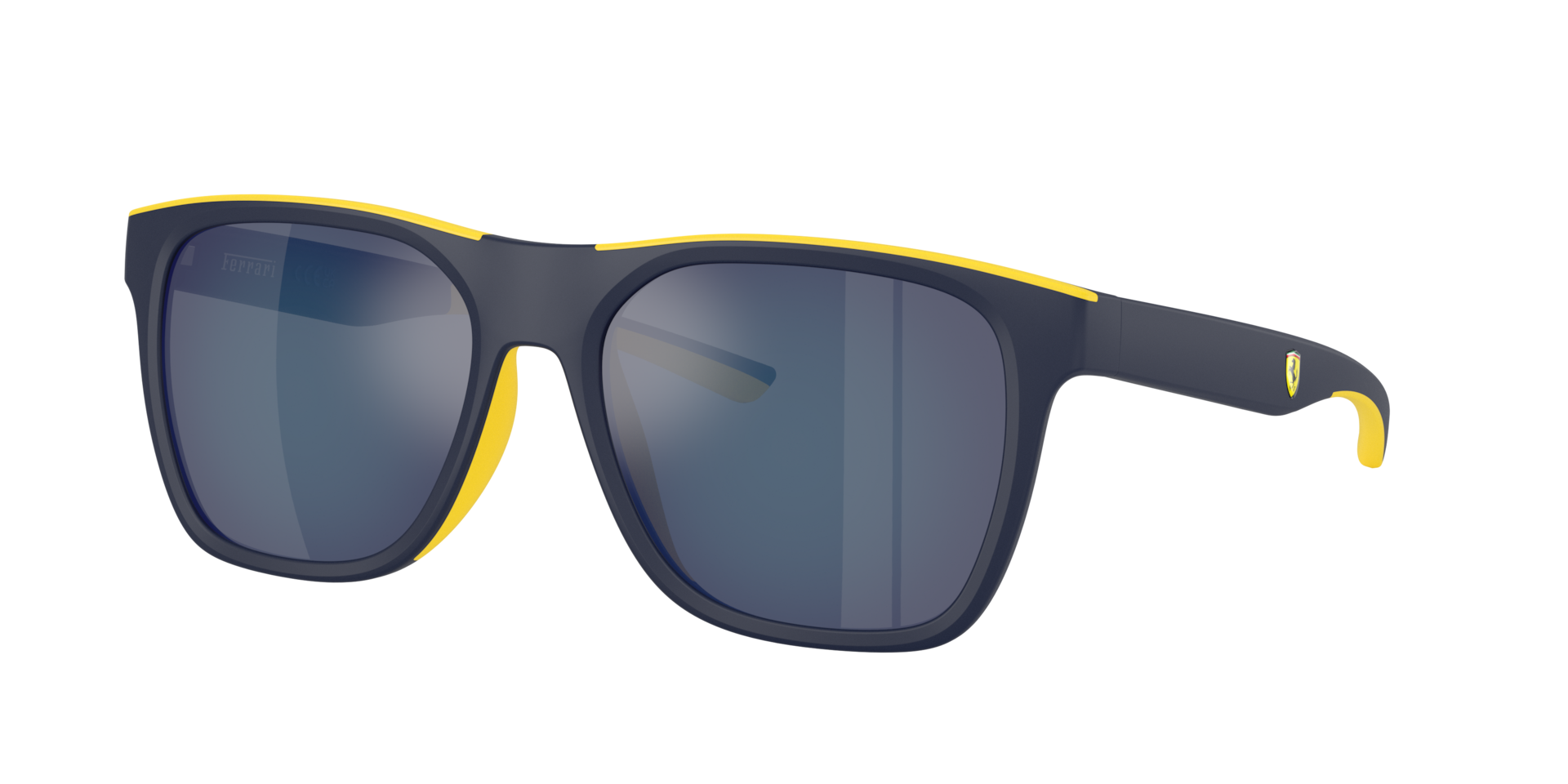 Scuderia Ferrari Unisex Sunglass FZ6013D -  Frame color: Matte Blue, Lens color: Mirror Blue