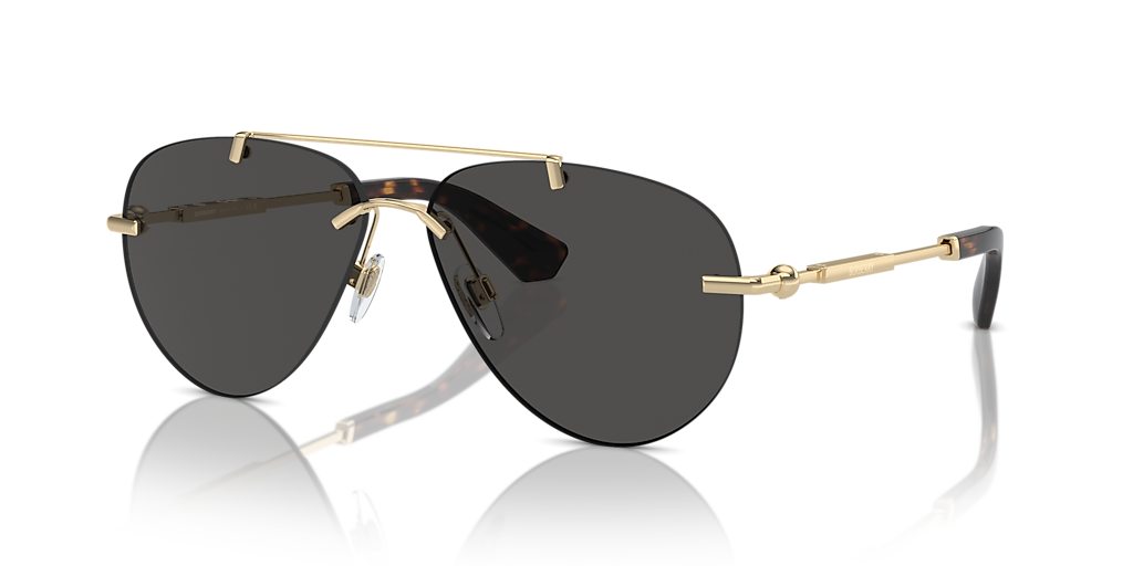 Burberry BE3151 XL (60 - 13) with Grey lenses and Gold frame