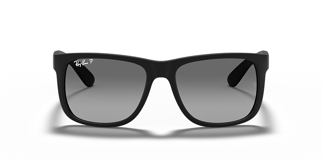 Ray-Ban Justin Classic M (55 - 17) with Grey lenses and Black