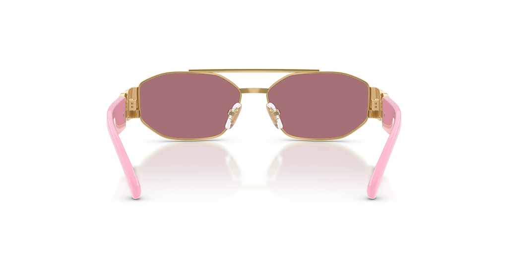 Versace VK2003 XL (50 - 13) with Pink lenses and Gold frame