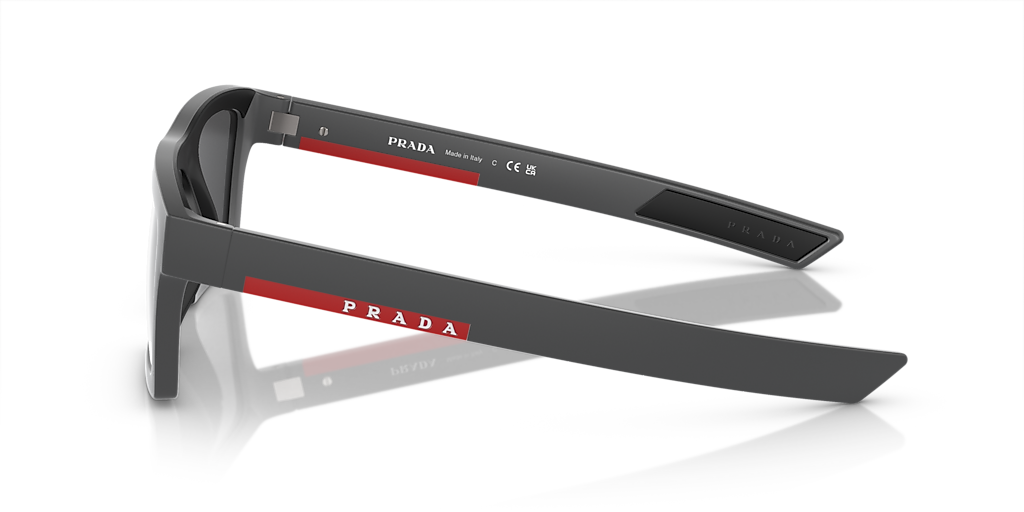 Prada Linea Rossa PS 02ZSU XXL (55 - 18) with Silver lenses and