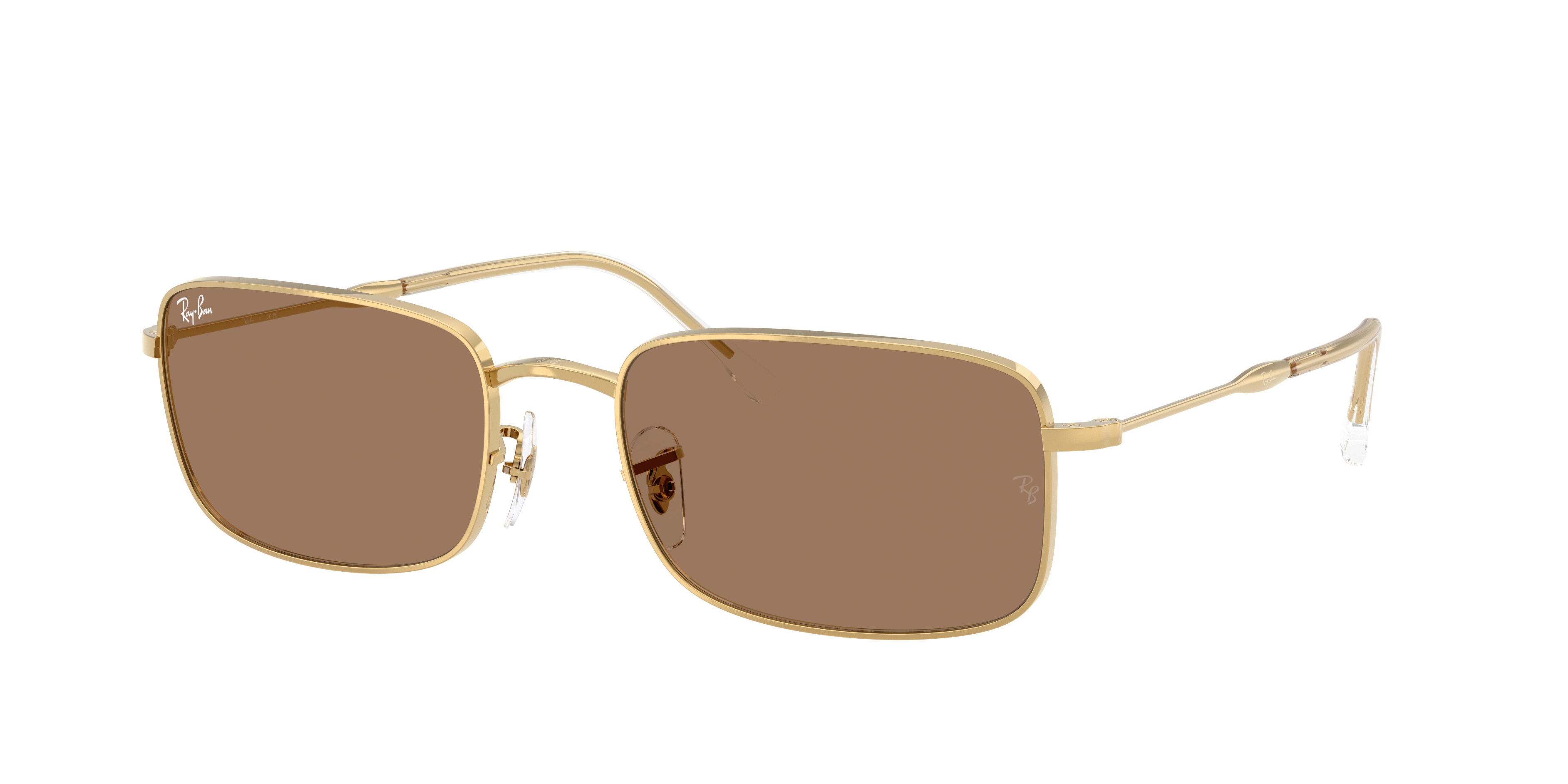 Ray-Ban Unisex Sunglass RB3746 -  Frame color: Arista Gold, Lens color: Brown