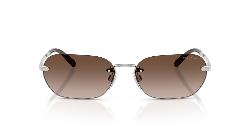 Ralph Lauren RL7089 L (59 - 16) with Brown lenses and Silver frame