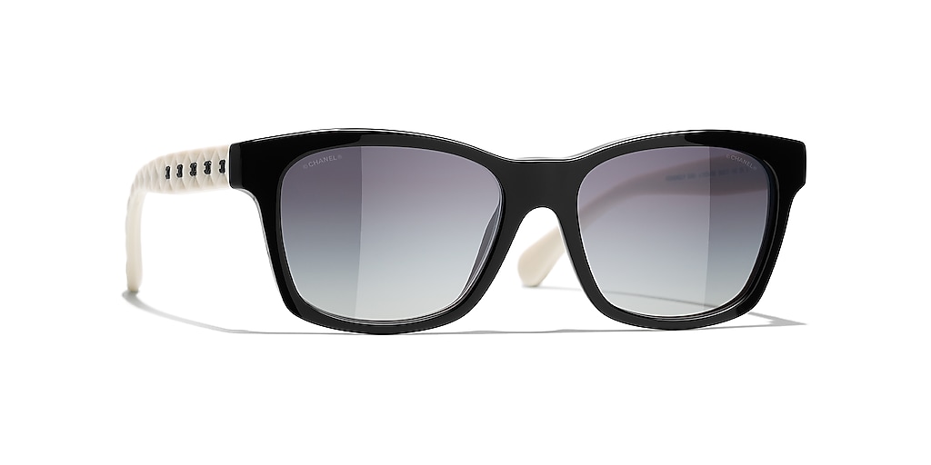 CＨＡＮEL5484A.c1659/S6-54口17/140 Chanel Square Sunglasses CH5484 M (54 - 17) with Grey lenses and
