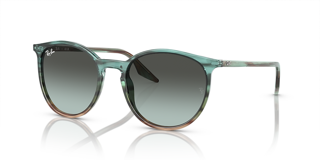 Ray-Ban RB2204 L (54 - 20) with Blue lenses and Multicolor frame