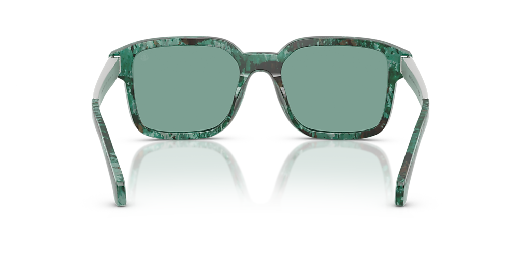 Moncler ME6006 Quaderna XL (53 - 19) with Green lenses and Brown