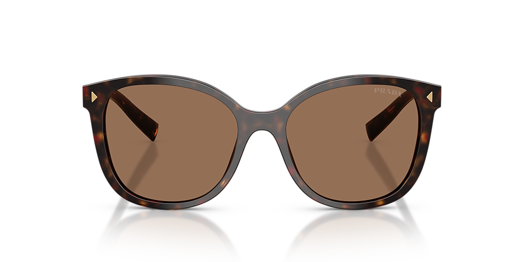 Prada PR 22ZS S (53 - 17) with Brown lenses and Tortoise frame