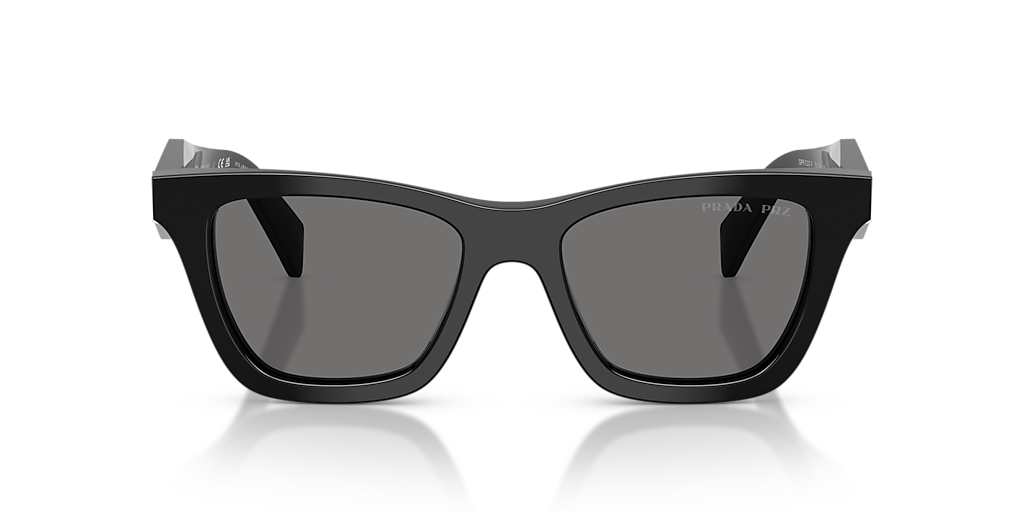 Prada PR C07SF S (52 - 16) with Grey lenses and Black frame