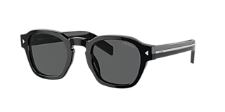Prada PR B15S M (51 - 21) with Grey lenses and Black frame