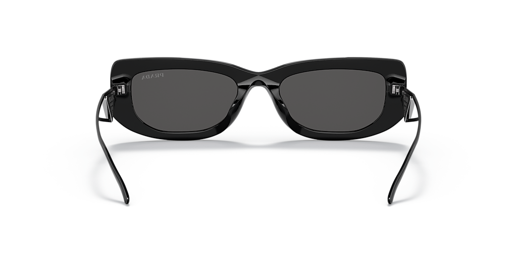 Prada PR 14YS L (53 - 19) with Grey lenses and Black frame