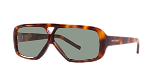 Saint Laurent SL 534 XL (52 - 21) with Black lenses and Black