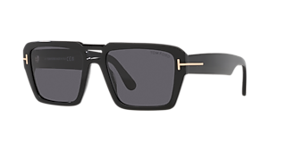 Tom Ford FT0832-N XL (59 - 15) with Grey lenses and Black frame