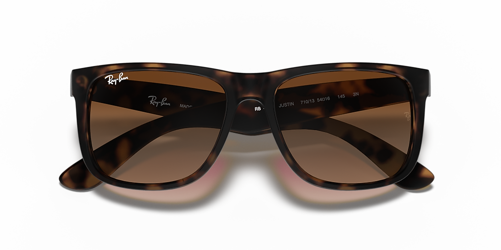 Ray-Ban Justin Classic S (54 - 16) with Brown lenses and Tortoise Ray-Ban Justin Classic S (54 - 16) with Brown lenses and Tortoise