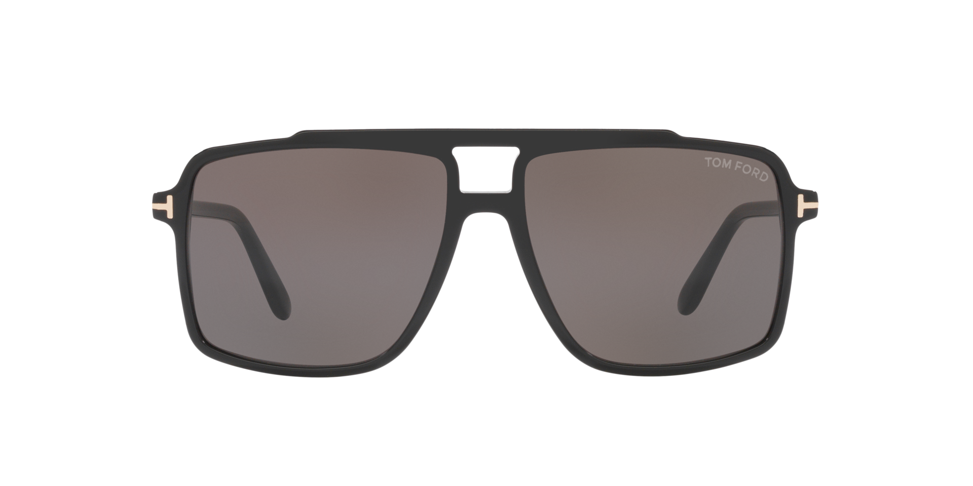 Tom Ford Kemp XXL (59 - 15) with Grey lenses and Black frame