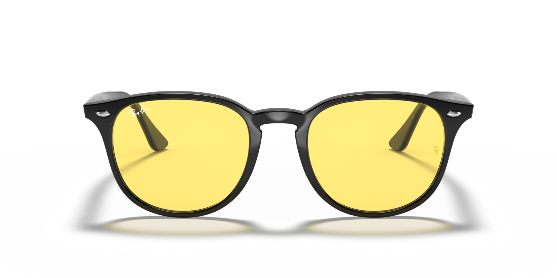 RAY-BAN RB4259 Black - Unisex Sunglasses, Yellow Classic Lens
