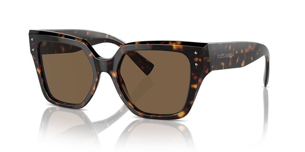 Dolce&Gabbana DG4471 M (52 - 18) com Lentes Marrom e Armação
