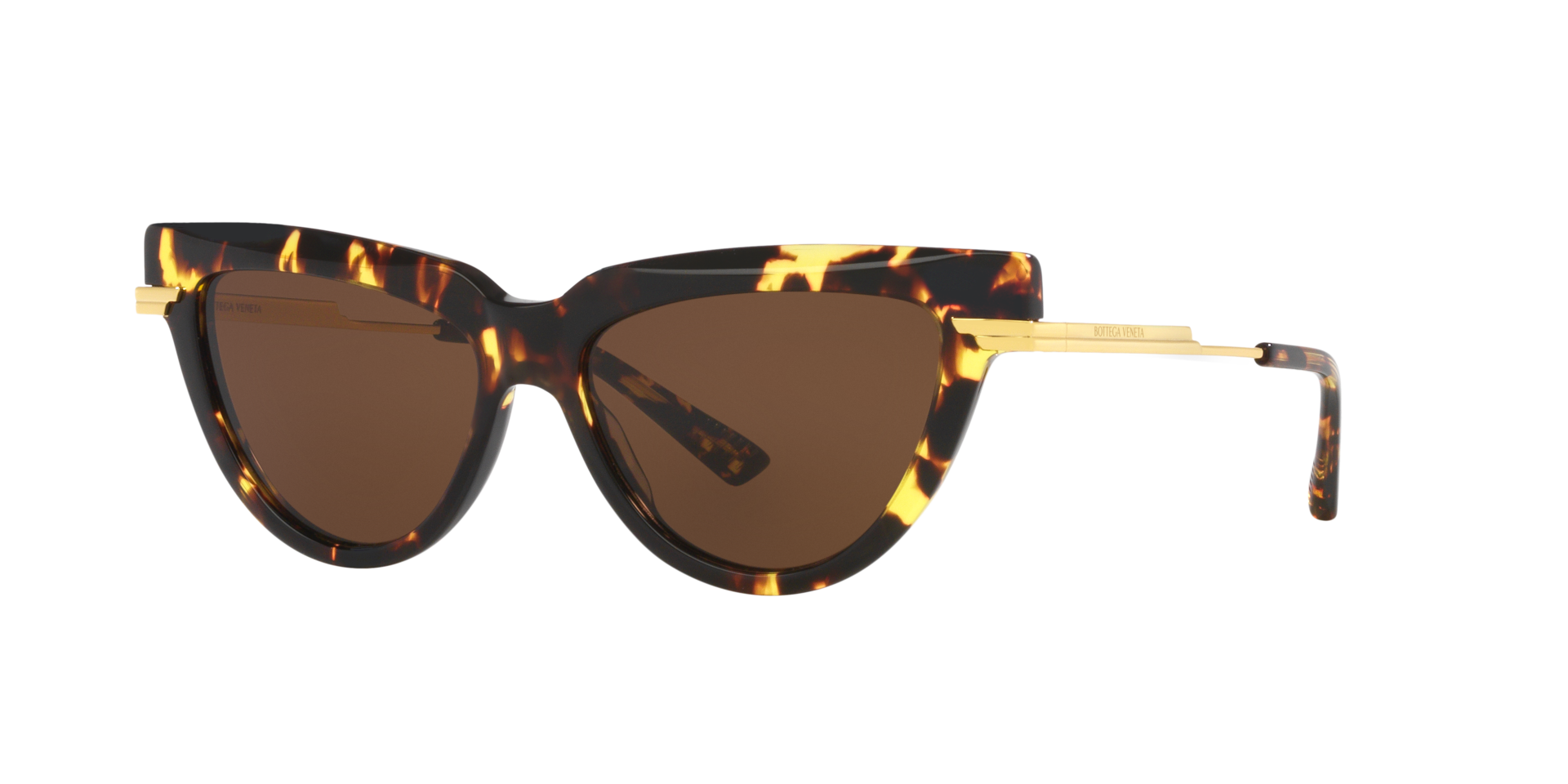 Bottega Veneta Femme Sunglass BV1265S - Couleur du Monture caille Couleur de Lentille Brun 180 €