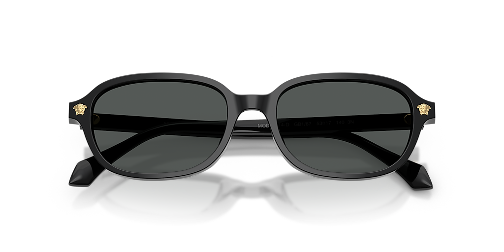 Versace VE4514D M (53 - 17) with Grey lenses and Black frame