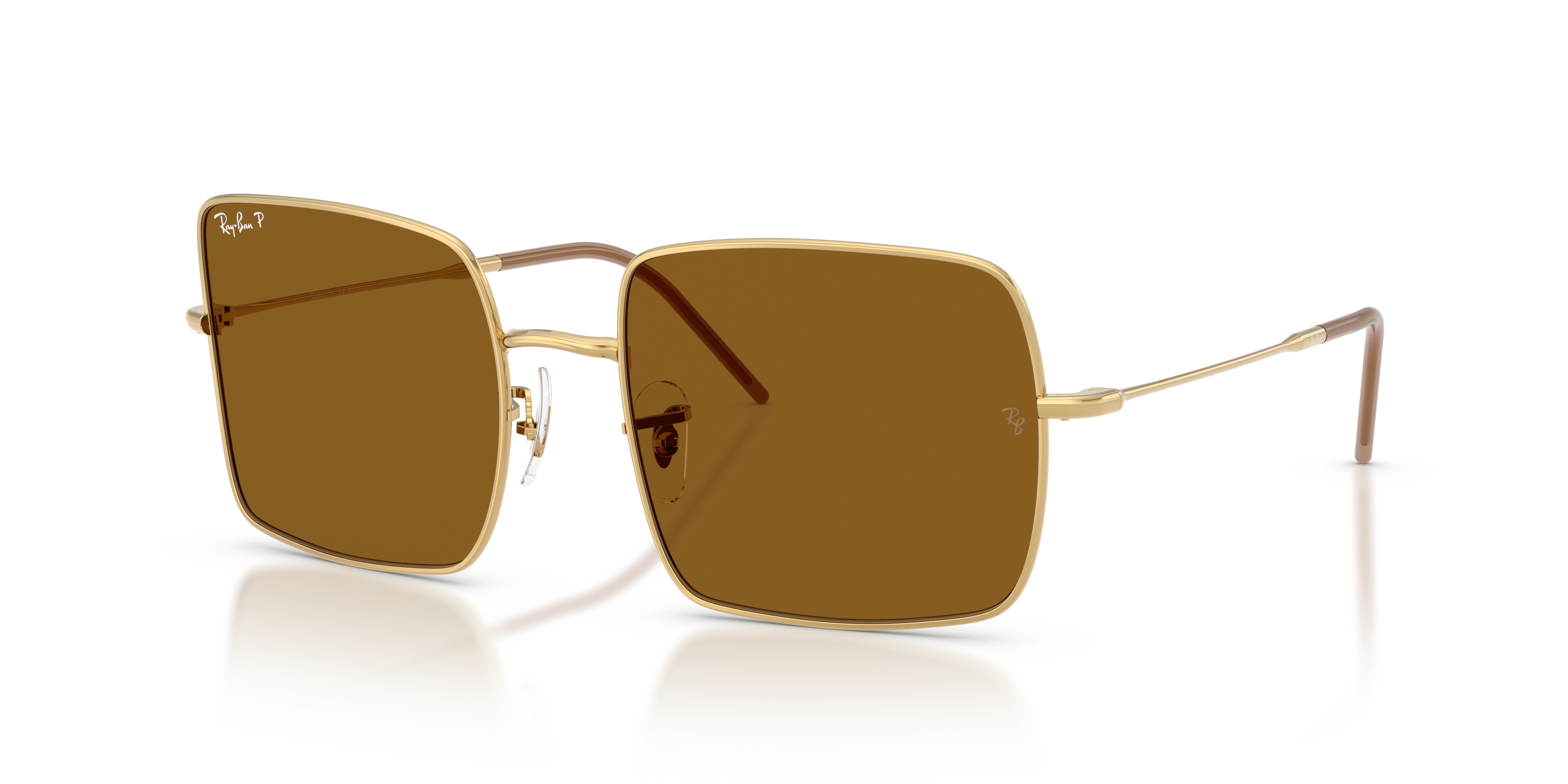 Ray-Ban Square 1971 Reverse XL (56 - 19) with Brown lenses and