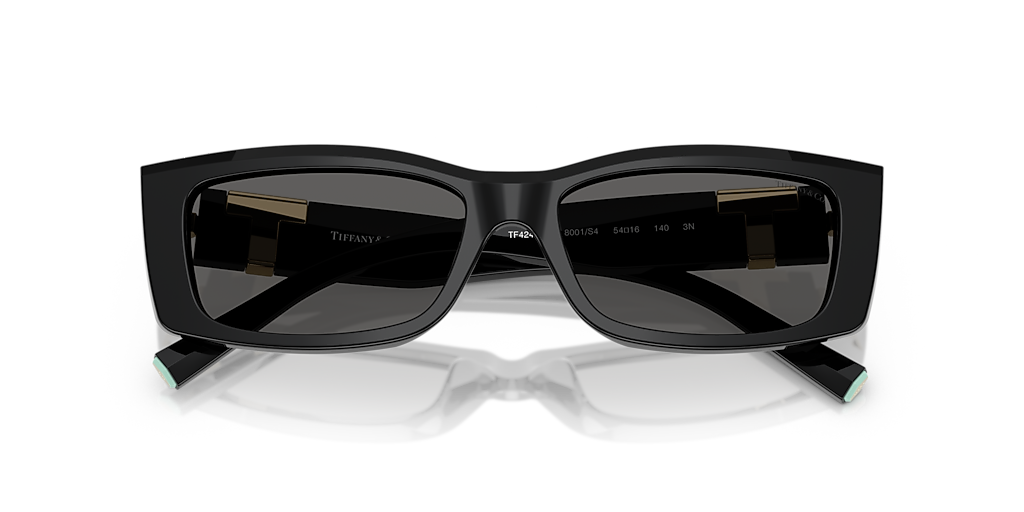 Tiffany & Co. サングラス ブラックTF4240U Tiffany & Co. TF4240U M (54 - 16) with Grey lenses and Black frame