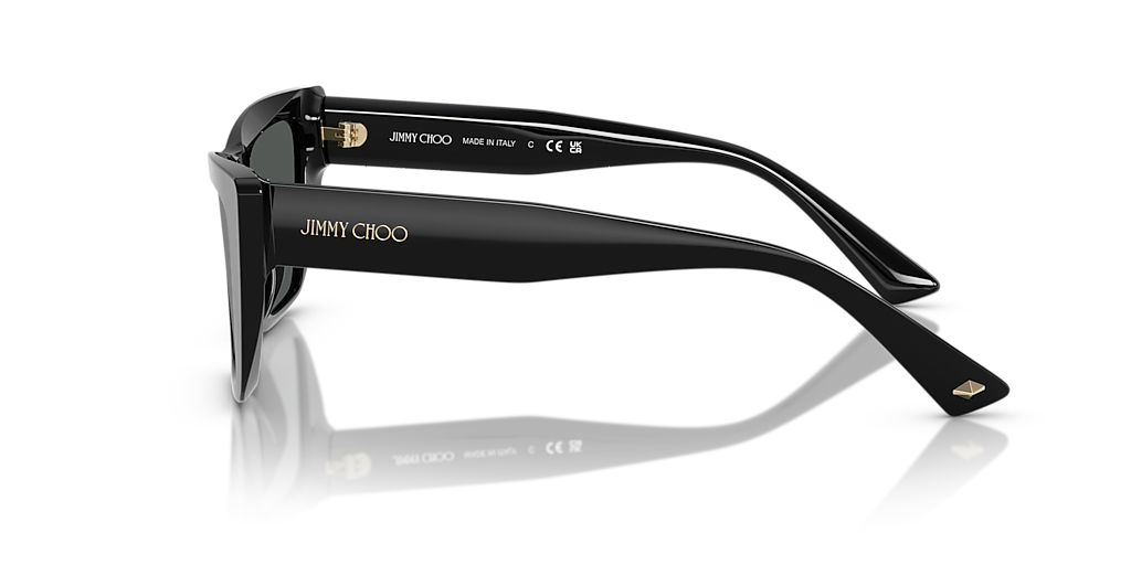 Jimmy Choo JC5028 XS (53 - 17) with Grey lenses and Black frame