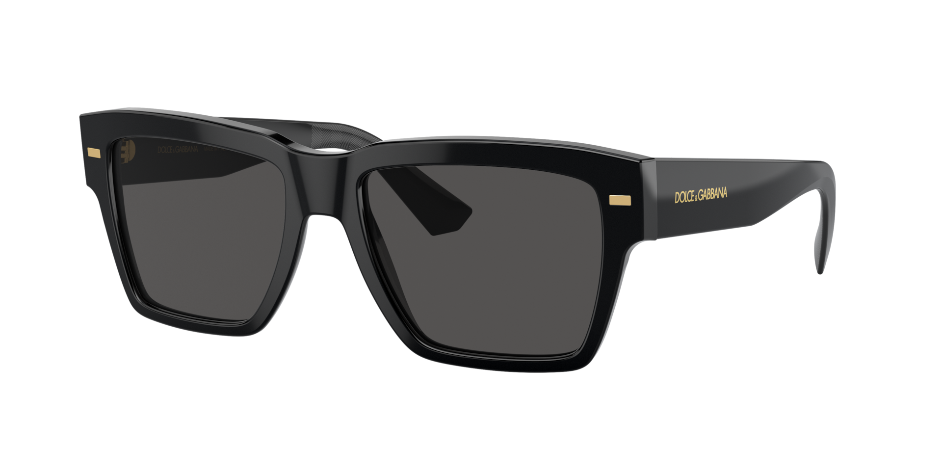 Dolce&Gabbana Man Sunglass DG4431F -  Frame color: Black, Lens color: Dark Grey