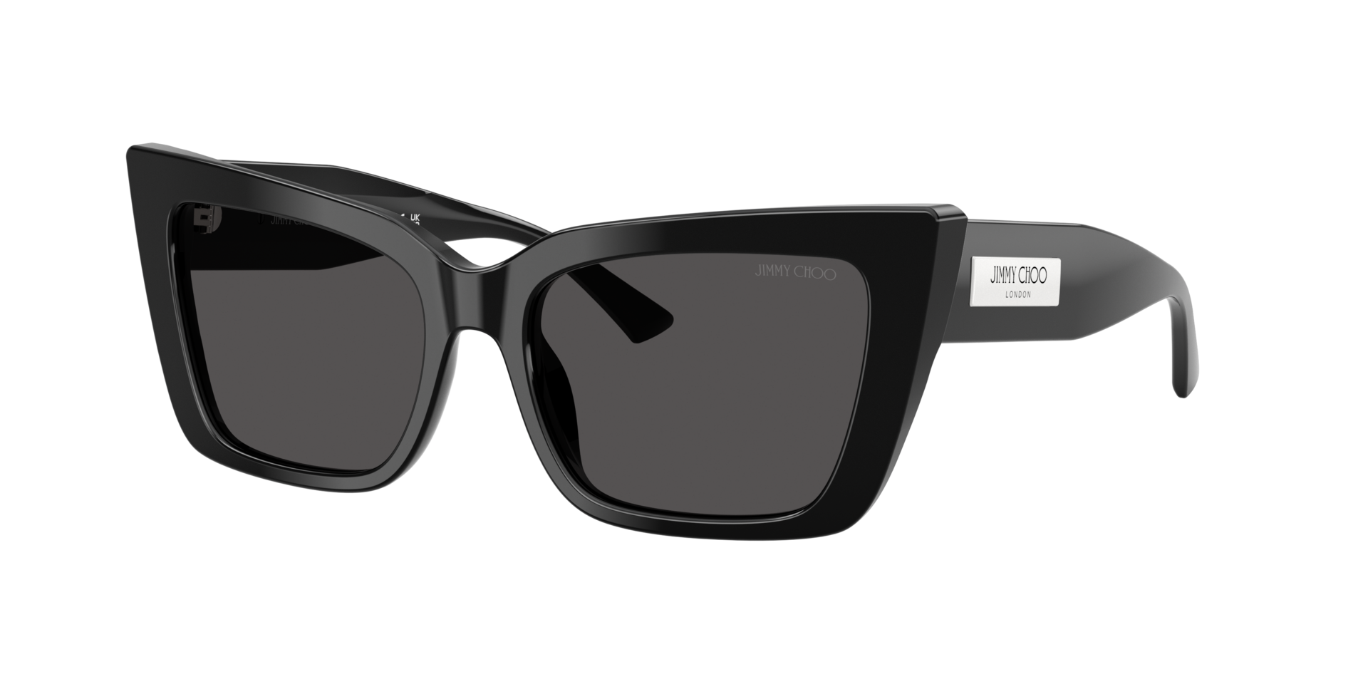 Jimmy Choo Frau Sunglass JC5041 - Rahmenfarbe: Schwarz, Linsenfarbe: Dunkelgrau