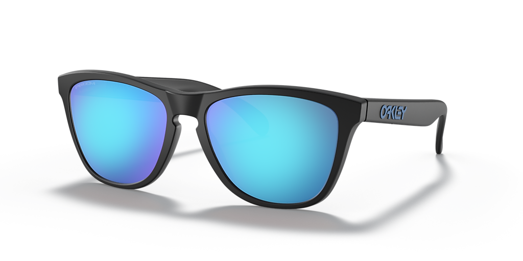 Oakley Frogskins™ (Low Bridge Fit) XL (54 - 17) with Blue lenses
