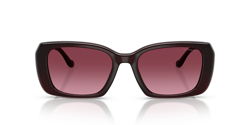 Coach CBY82 M (54 - 19) with Violet lenses and Red frame  display picture 1