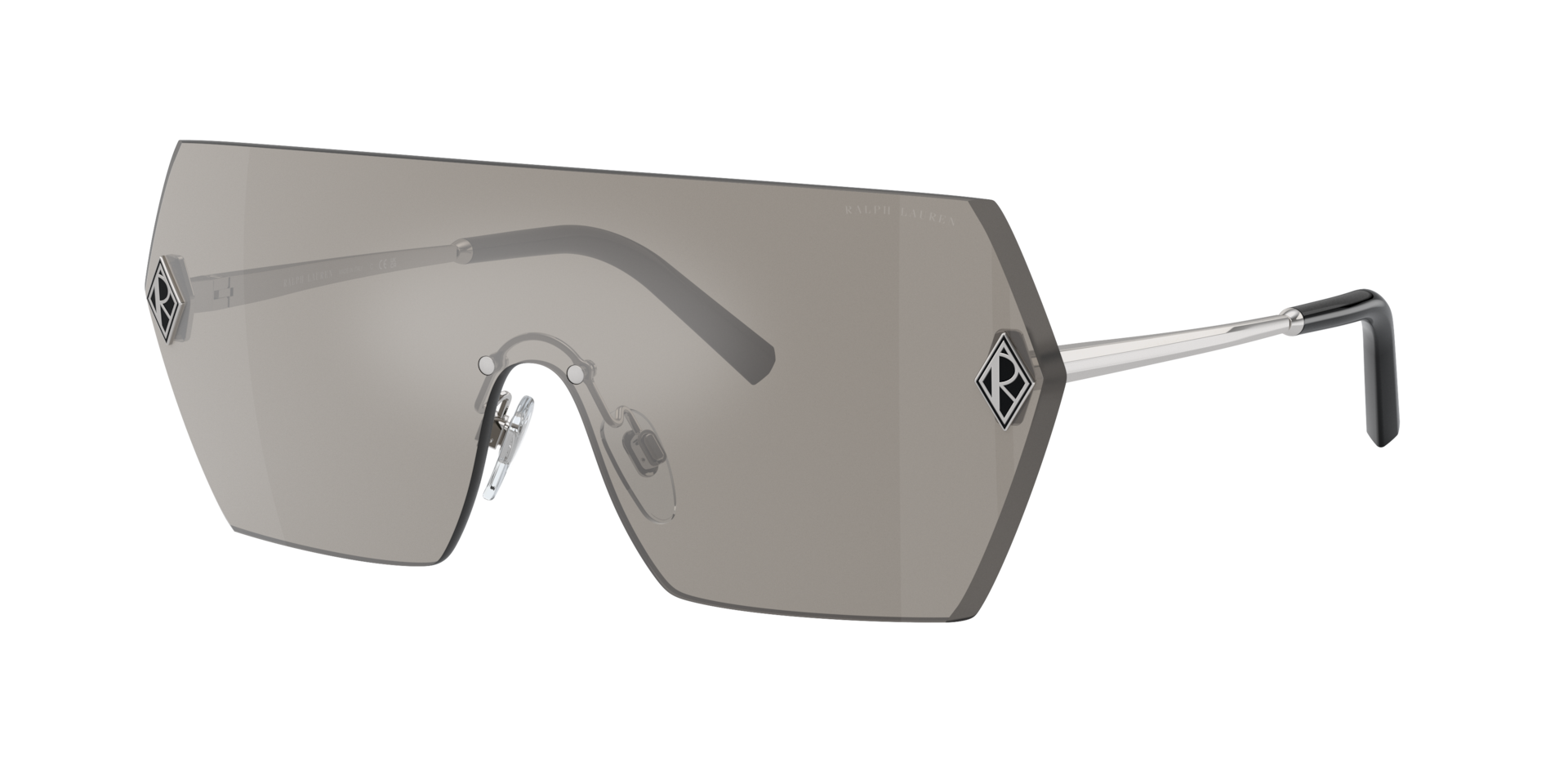 Ralph Lauren Femme Sunglass RL7085 The Harper - Couleur du Monture Grisargent miroir Couleur de Lentille Grisargent miroir 252 €