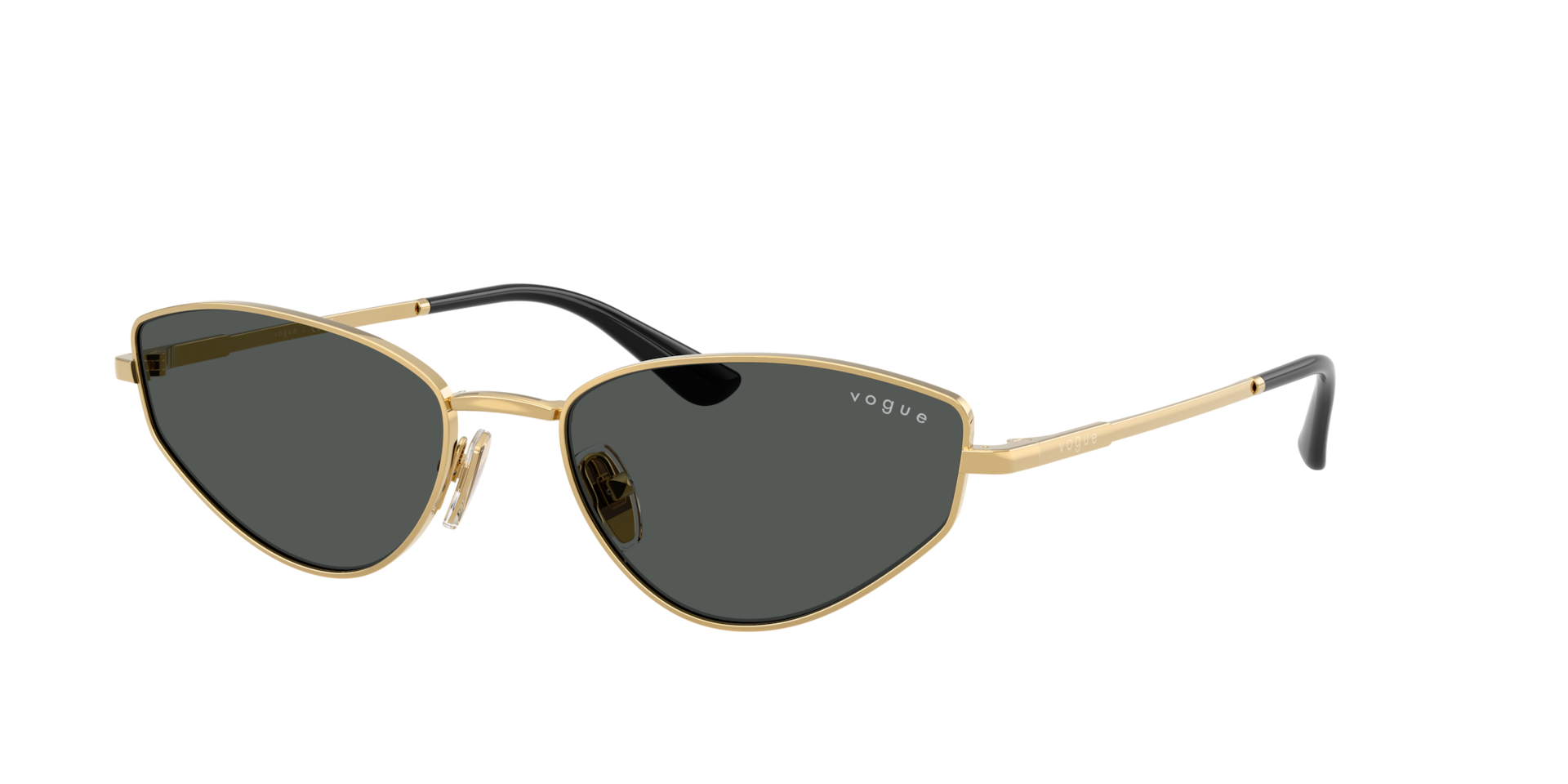 Vogue Eyewear Woman Sunglass VO4339S -  Frame color: Gold, Lens color: Dark Grey