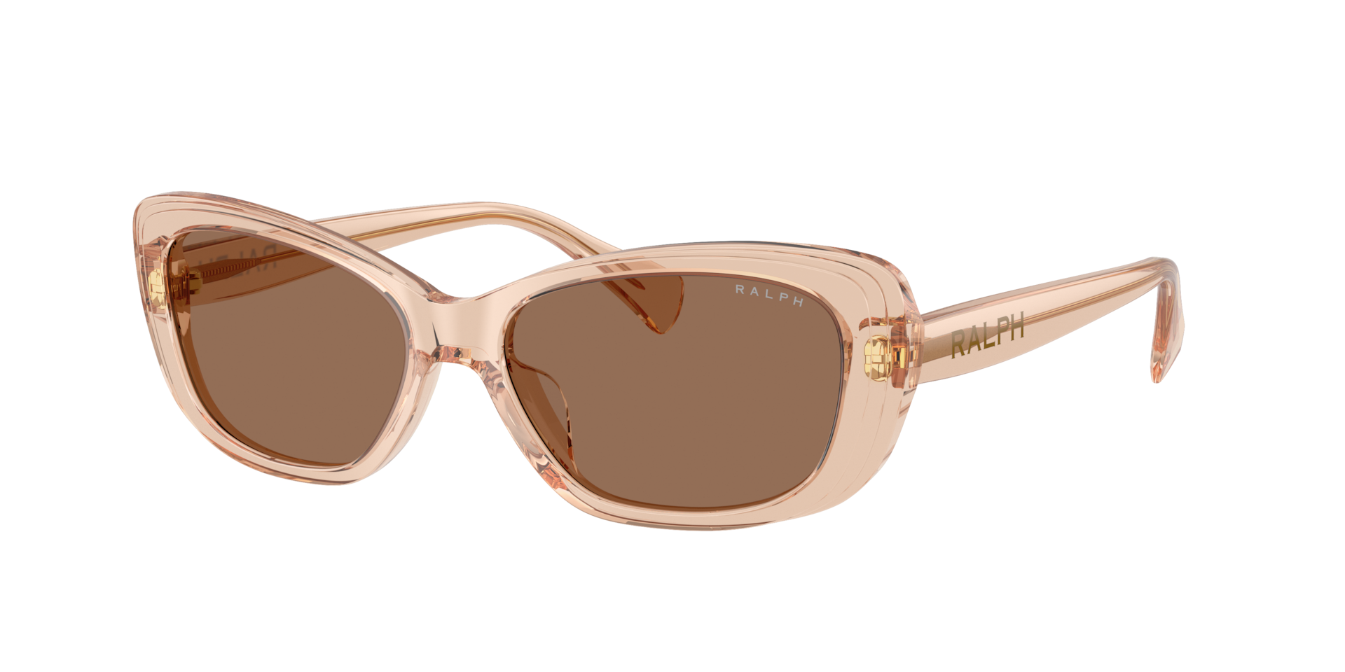 Ralph Femme Sunglass RA5322U - Couleur du Monture Marron clair brillant Couleur de Lentille Brun 49 €