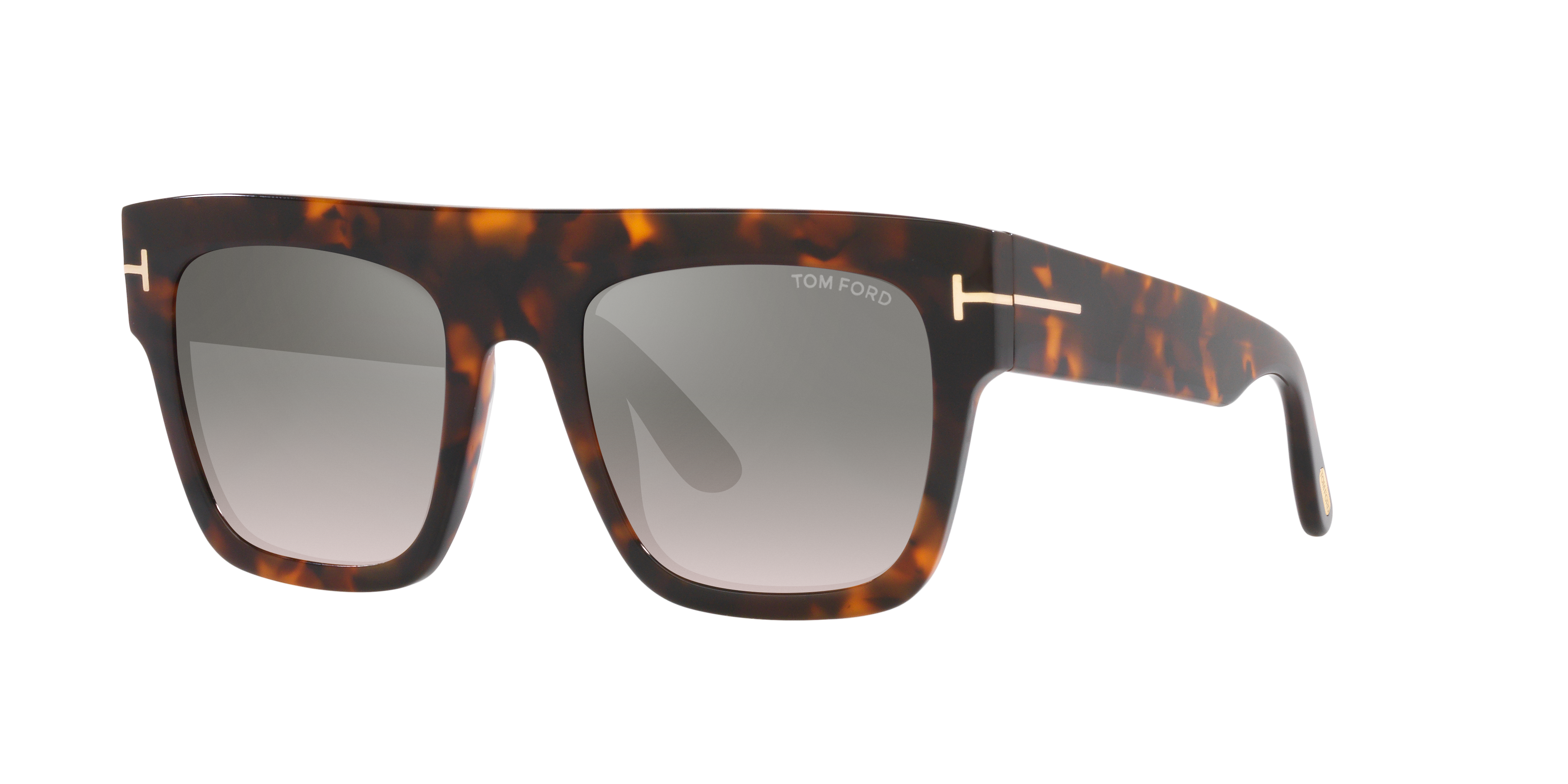 Tom Ford Woman Sunglass FT0847 -  Frame color: Tortoise, Lens color: Grey Gradient
