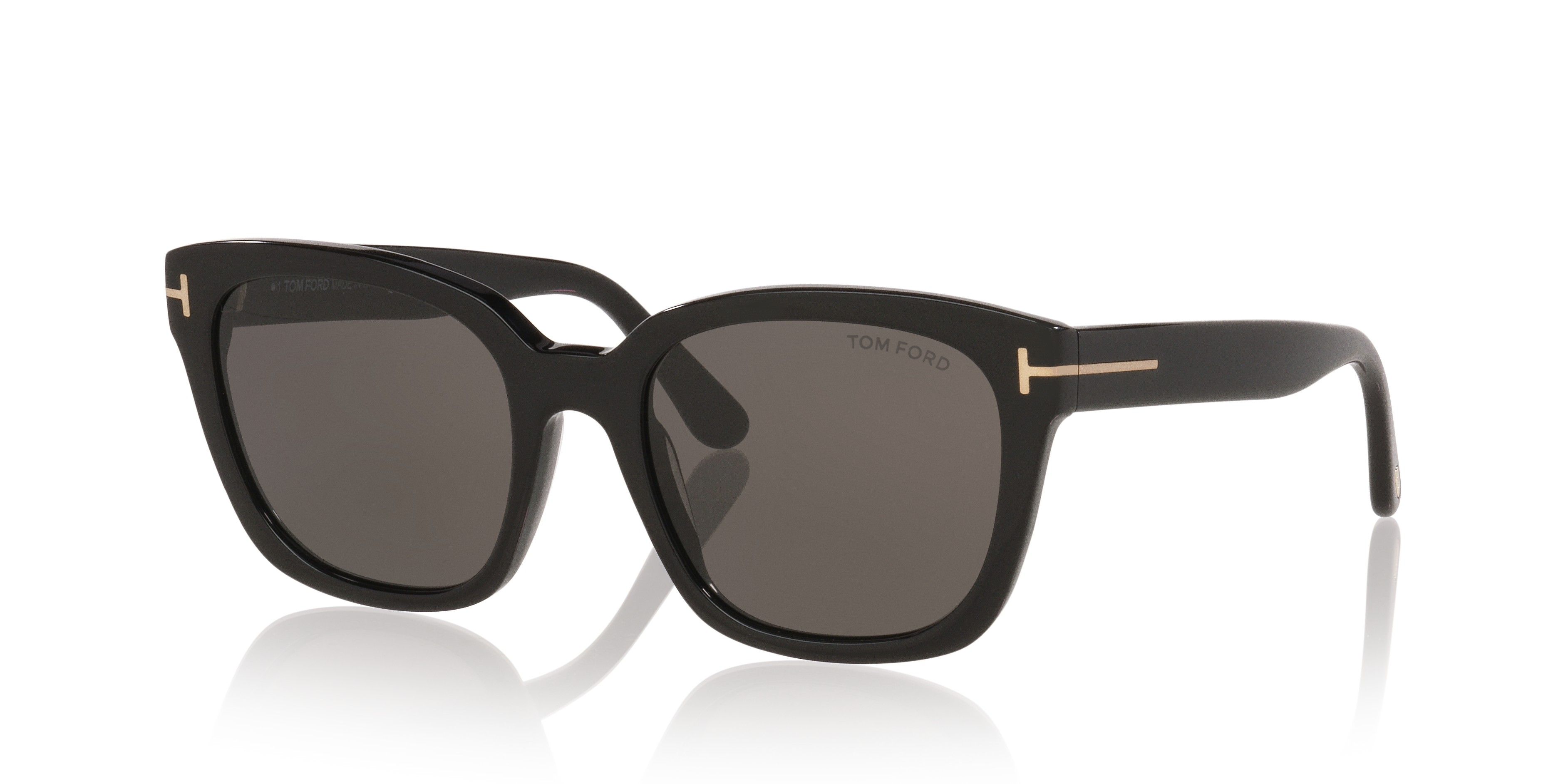 Tom Ford Haylay XL (53 - 19) with Grey lenses and Black frame