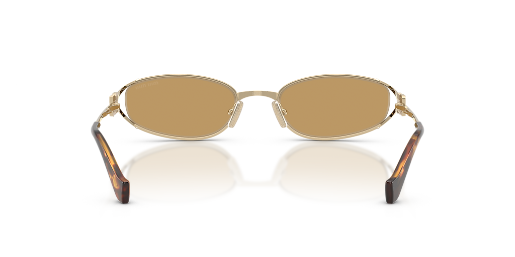 Miu Miu MU C51S M (54 - 21) with Brown lenses and Gold frame