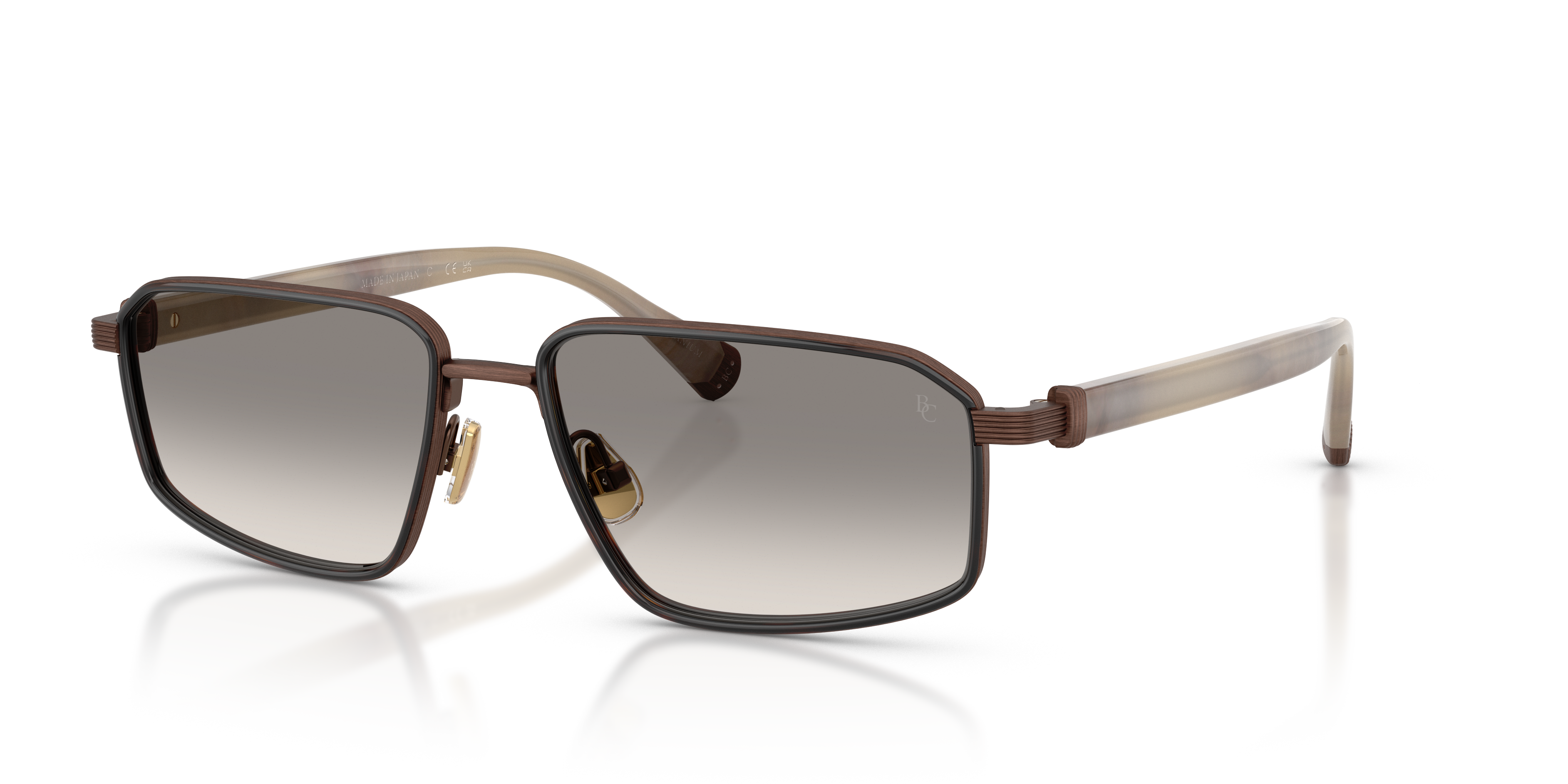 Brunello Cucinelli BC2009ST JARAMA XXL (58 - 17) with Brown lenses