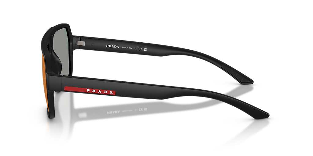 Prada Linea Rossa PS A06S XL (59 - 16) com Lentes Cinza e Armação