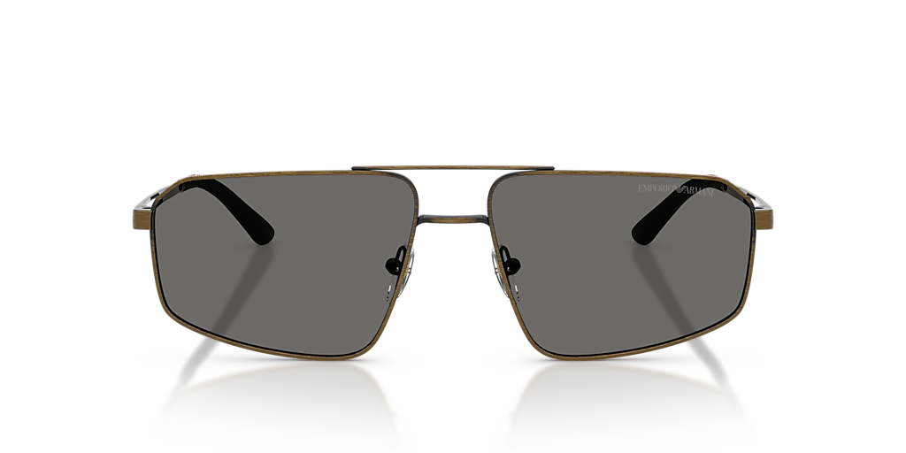 Emporio Armani EA2173 XL (59 - 16) with Grey lenses and Gold frame
