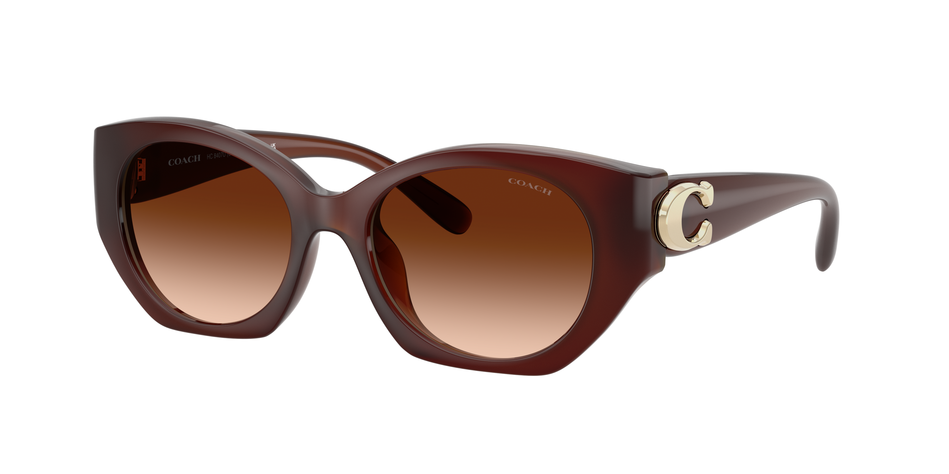 Coach Woman Sunglass CW194 -  Frame color: Milky Hazelnut, Lens color: Brown Gradient