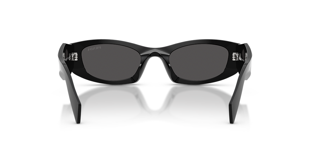 Prada PR B16SF M (52 - 20) with Grey lenses and Black frame