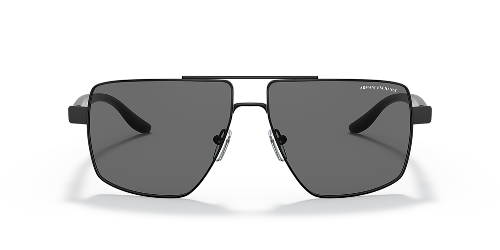 Armani Exchange AX2037S XL (60 - 14) with Grey lenses and Black