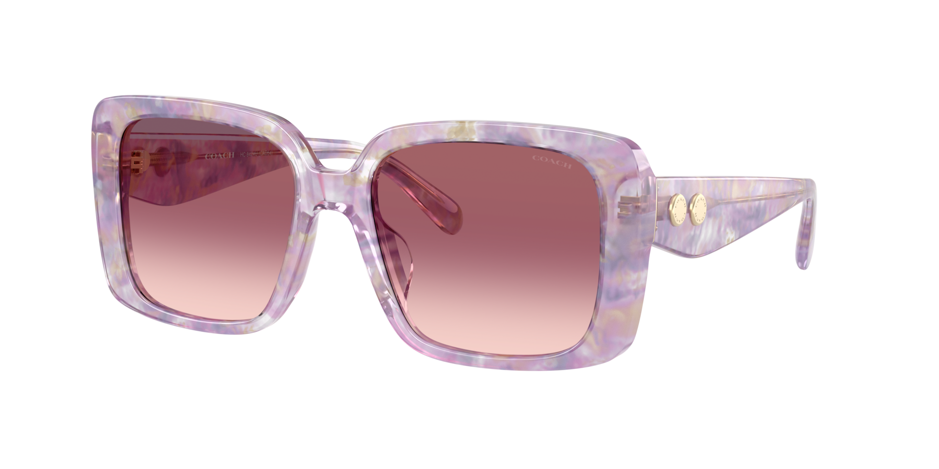 Coach CAD54 M (54 - 18) with Violet lenses and Violet frame